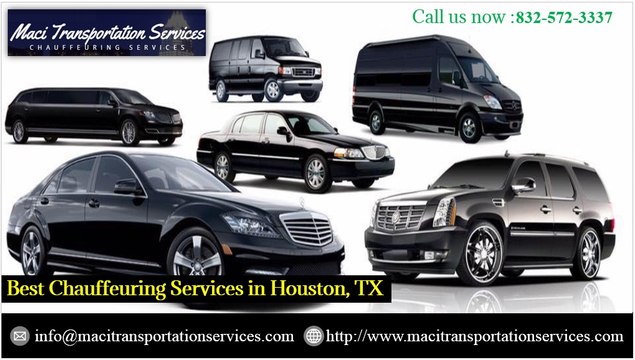 Professional Transportation Services in Houston @ Maci Transportation Services