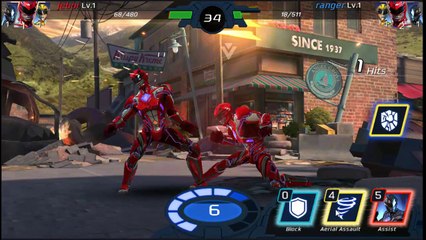 Power Rangers Legacy Wars | League 1 Angel Grove | Best Game Mobile 2017