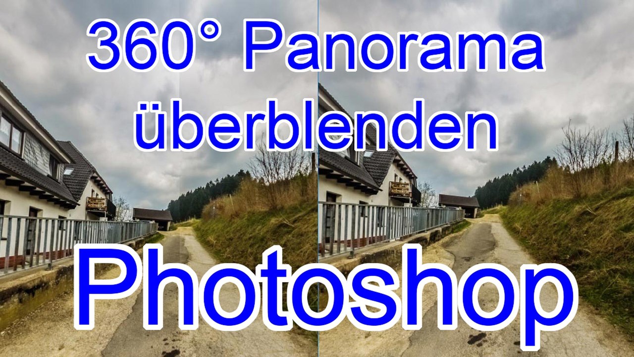 Photoshop - 360° Panorama überblenden