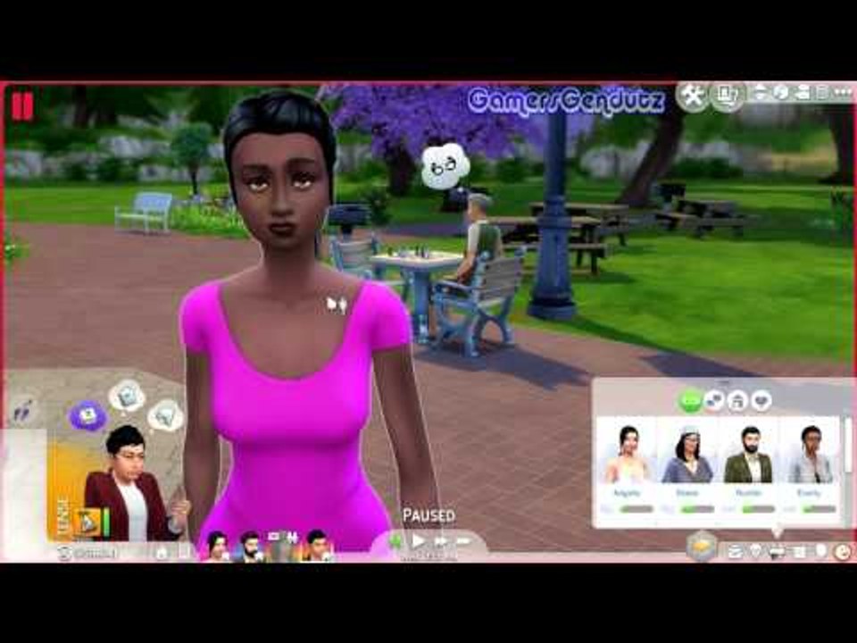 Angela & Dustin pacharhaan~ XD | The Sims 4 "Dustin & Angela" - part 156