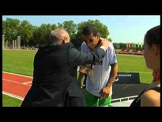 Athletics -  men's shot put F32/33 Medal Ceremony  - 2013 IPC Athletics World Championships, Lyon