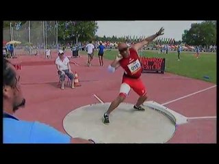 Athletics - Bil Marinkovic - men's shot put F11 final - 2013 IPCAthletics World C...