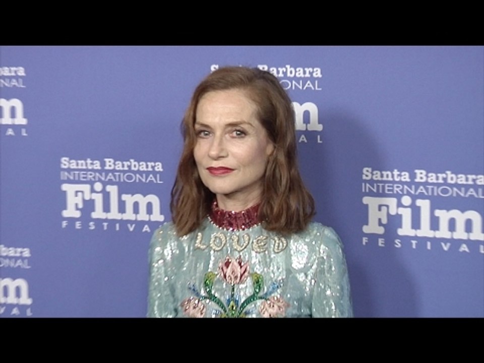 Isabelle Huppert 2017 Montecito Award Red Carpet | SBIFF