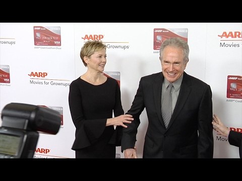 Annette Bening and Warren Beatty 16th Annual Movies for Grownups Awards Red Carpet