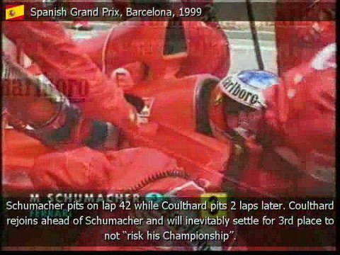 Michael Schumacher Story 39-40 Things Don't Go Schumacher's Way - Schumacher Breaks A Leg