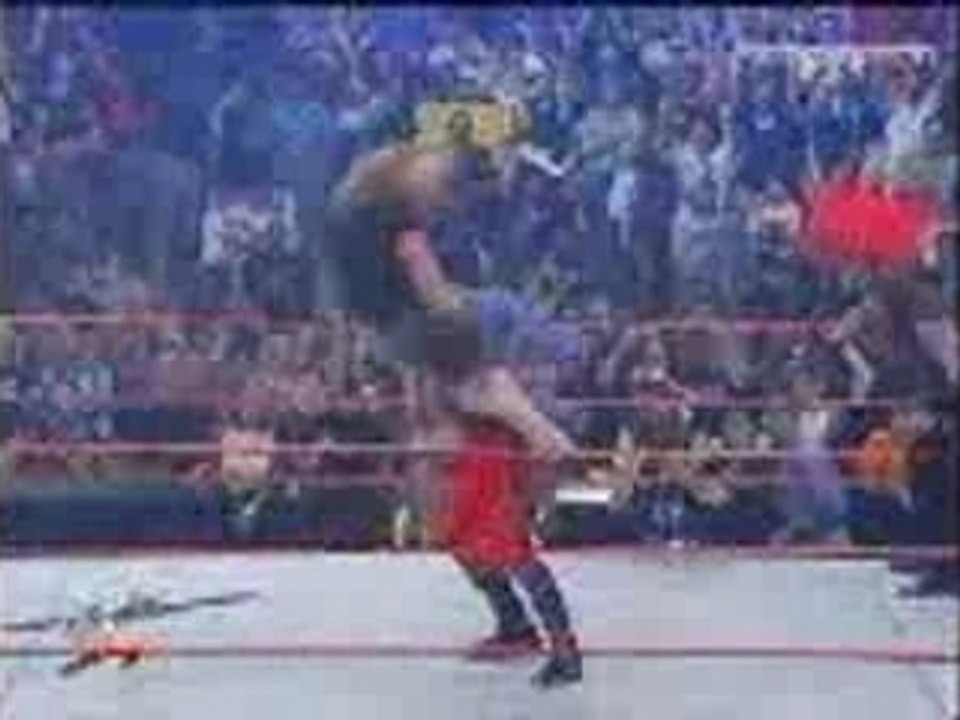 WWF-WWE- Kane Returns (Saves Undertaker & Rock)