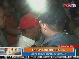 NTG: Panayam kay C/Insp. Gideon Ines, Jr., NCRPO-Crowd Dispersal Company