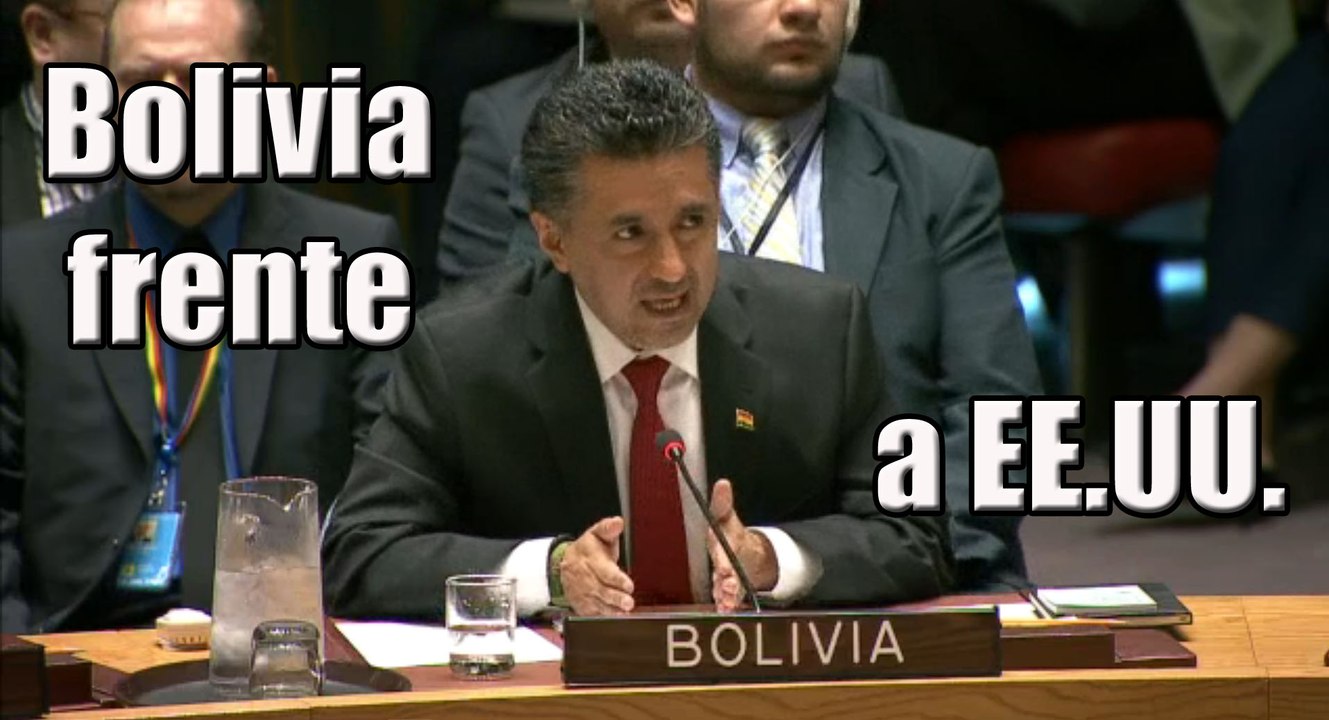 Intervención histórica de Bolivia en Naciones Unidas. Frente a Estados Unidos y por los Derechos Humanos 7/04/2017