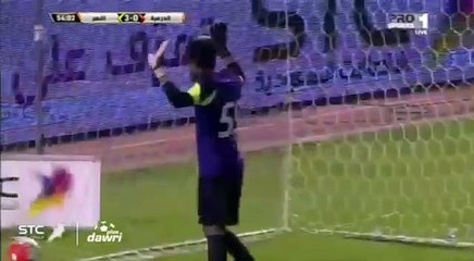 Embarrassing own goal - in Arab football league match