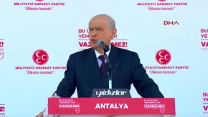 Antalya MHP Lideri Bahçeli Antalya'da Konuştu-4