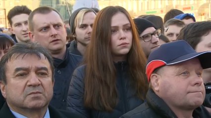 Ищем "ВКонтакте" людей с акции памяти жертв трагедии в метро. FindFace