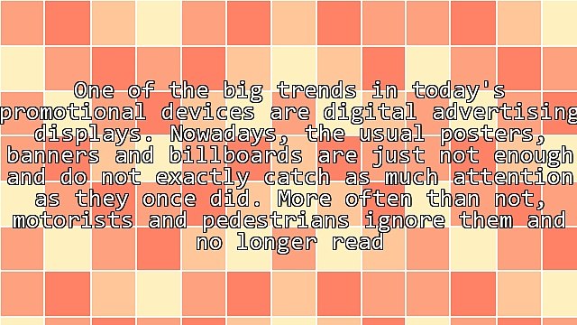 Digital Advertising Displays - The New Trend in Traditional Outdoor Marketing