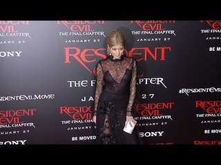 Rola "Resident Evil: The Final Chapter" LA Premiere Red Carpet