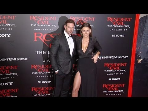 William Levy and Elizabeth Gutierrez Resident Evil: The Final Chapter LA Premiere Red Carpet