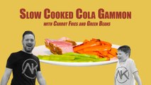 Al's Kitchen Show: Slow Cooked Cola Gammon with Carrot Fries and Green Beans