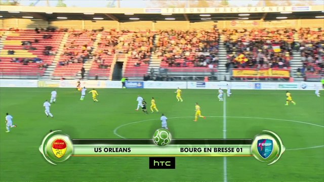 J32 : US Orléans 1-0 Bourg en Bresse