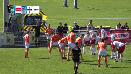 REPLAY POLAND / NETHERLANDS RUGBY EUROPE U18 TROPHY 2017