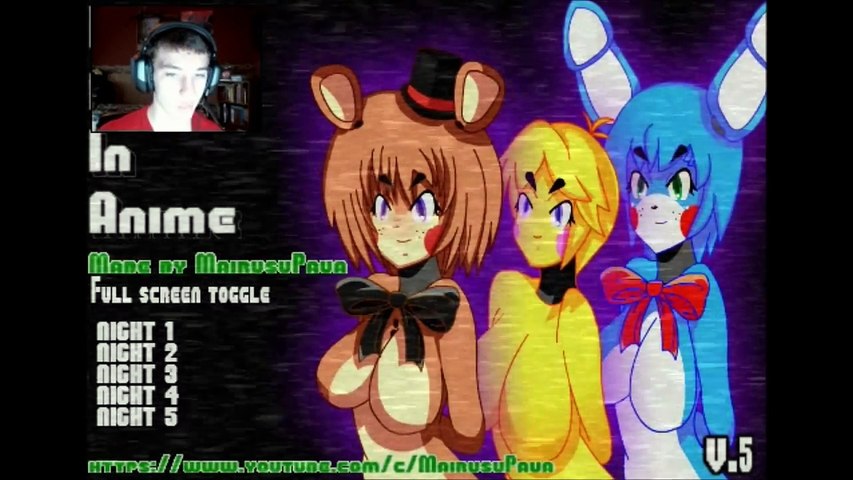 Five Nights in Anime - ALL Animatronics Movement 2.0 _ 18+ - video