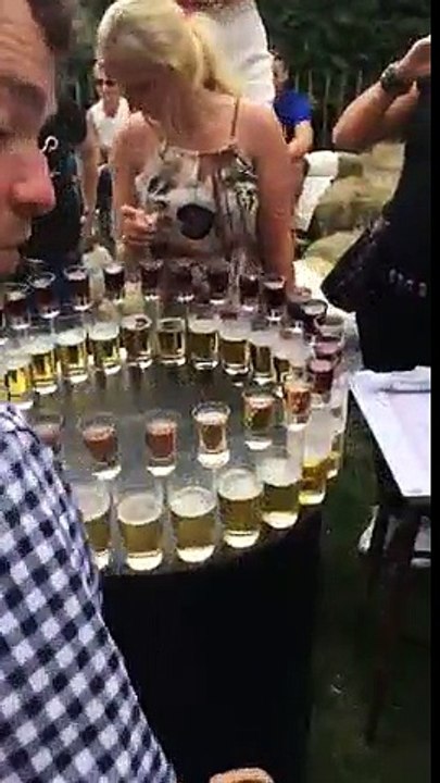 Der DOMINO - Effekt,perfekt umgesetzt