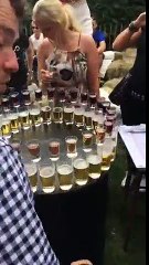 Der DOMINO - Effekt,perfekt umgesetzt