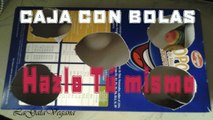 CAJA DE BOLAS PARA GATOS CASERA / HAZLO TU MISMO/ JUGUETE CASERO,BARATO Y FÁCIL