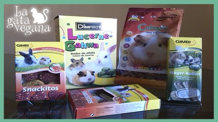 PRODUCTOS DE THEYELLOWPET PARA ROEDORES Y CONEJOS / UNBOXING DE UN EJEMPLO DE PEDIDO ONLINE