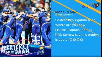 IPL 2017: Glenn Maxwell hits half century, Punjab wins first match; Twitter reacts | वनइंडिया हिंदी