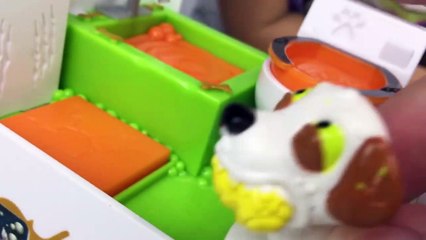 SUPER GROSS DOG EATS POOP Big Egg Surprise Toilet Openinasdg Toys Ugglys Pet Shop Wash Van Potty-