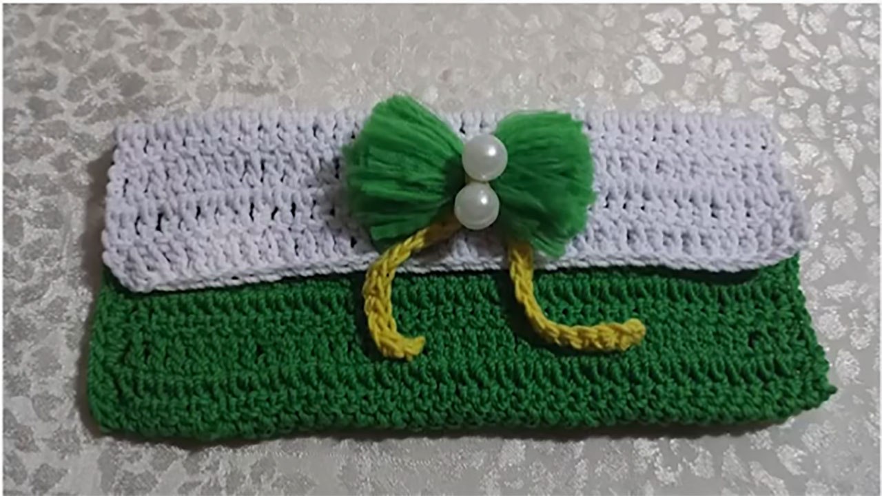 Cara Merajut Dompet Wanita