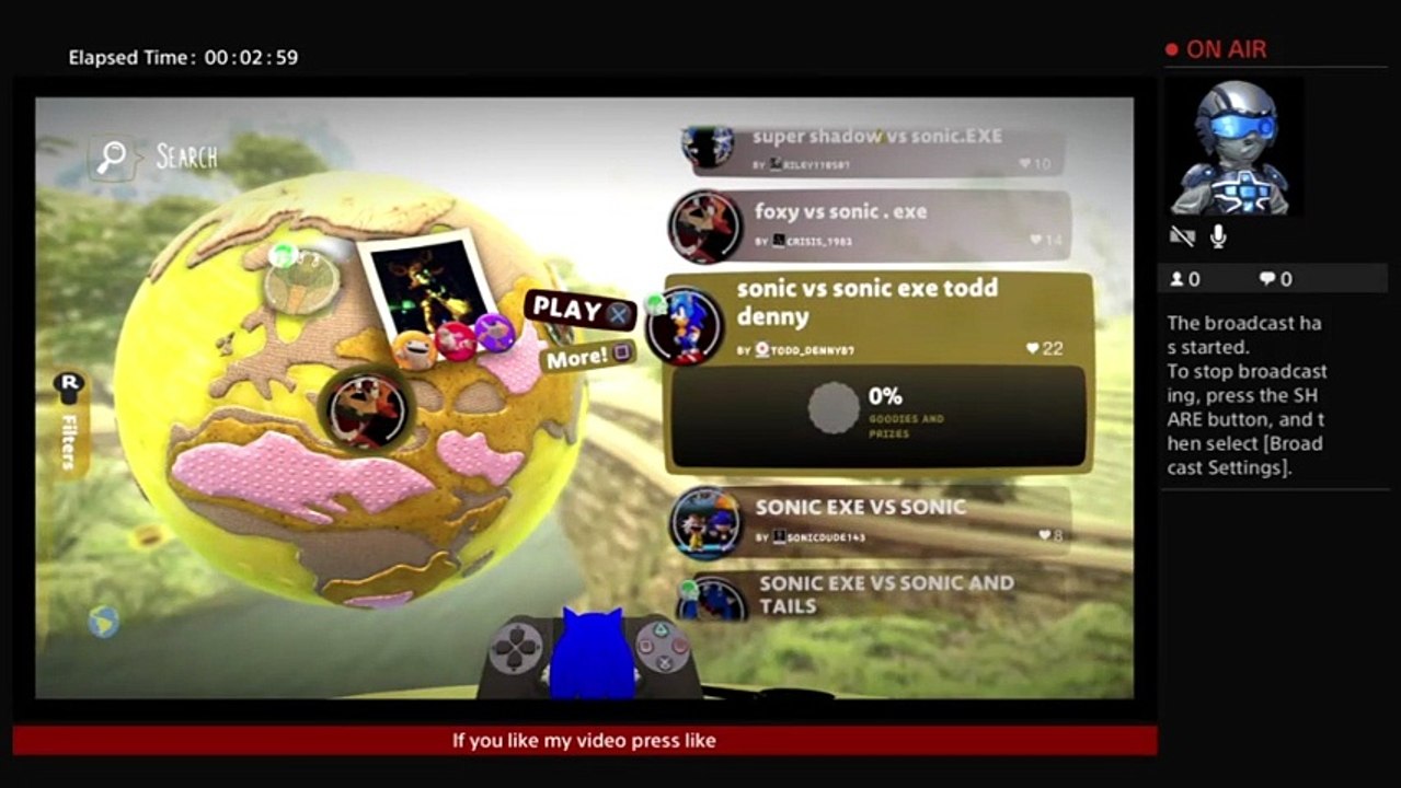 sonicexe7's Live PS4 Broadcast (55)