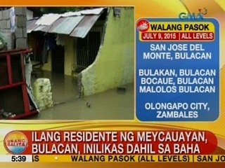 UB: Ilang taga-Meycauayan, Bulacan, inilkas dahil sa baha