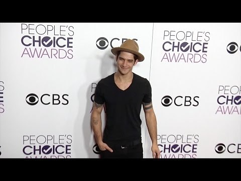 Tyler Posey People's Choice Awards 2017 Press Room Red Carpet