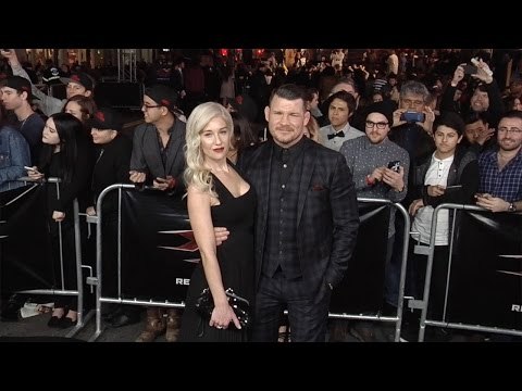 Michael Bisping and Rebecca Bisping xXx: Return of Xander Cage Los Angeles Premiere