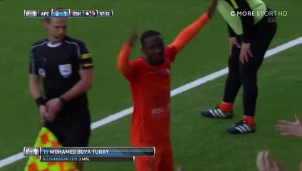 2-1 Mohamed Buya Turay Goal Sweden  Allsvenskan - 08.04.2017 AFC Eskilstuna 2-1 Örebro SK