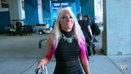 An excited Alexa Bliss is running on adrenaline_ WrestleMania 4K Exclusive, April 2, 2017 (2160p_30fps_H264-128kbit_AAC)