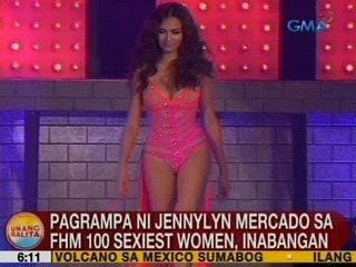 UB: Pagrampa ni Jennylyn Mercado sa FHM 100 sexiest women, inabangan