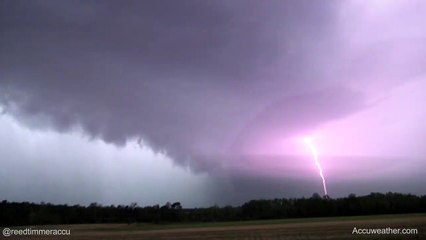 NEW Video Tornadic supercells across southern