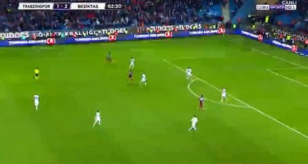 Fabian Castillo Goal - Trabzonspor	2-2	Besiktas 08.04.2017 HD