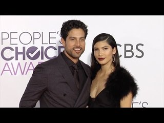Adam Rodriguez and Grace Gail "People's Choice Awards" 2017 Red Carpet