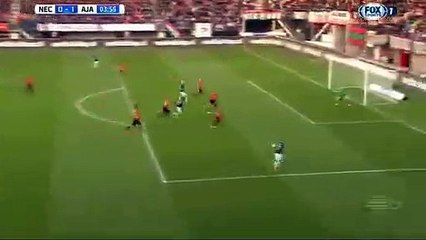 (Own goal) Breinburg G. - Nijmegen-0-1-Ajax 08.04.2017 HD