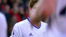 Marcos Alonso amazing free kick GOAL  Apr 8 2017