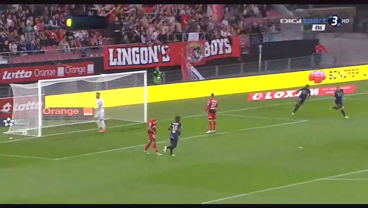 Enzo Crivelli Goal HD - Dijon 0-1 Bastia - 08.04.2017
