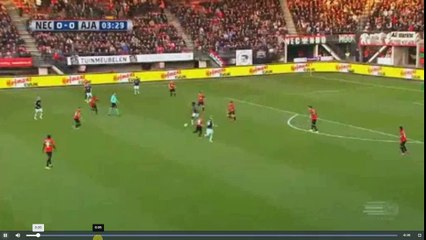 Breinburg Own Goal - NEC vs Ajax 0-1  08.04.2017 (HD)