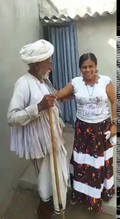 Uncle with aunty