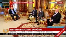 Cumhurbaşkanı Eroğan : Evet oyu açık ara önde gidyor
