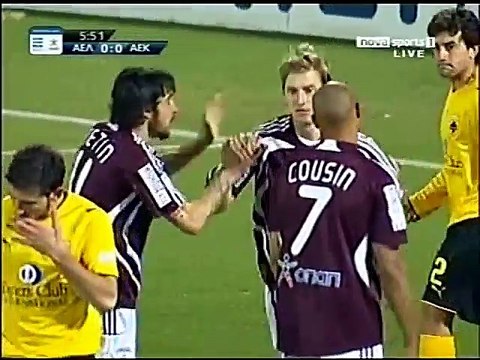 25η ΑΕΛ-ΑΕΚ 1-0 2009-10 Total Superleague-Novasports