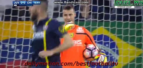 Sami Khedira Incredible Volley Shot - Juventus vs ChievoVerona - Serie A - 08.04.2017