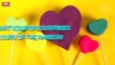 Learn Colors with Play Doh Lollipops Hearts Surprise Eggs For Kidsasd by ABC Unboxing