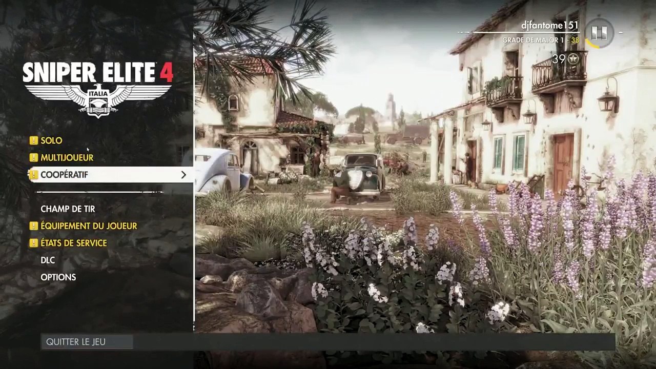 Sniper Elite 4 coop chapitre 4: Port de Lorino