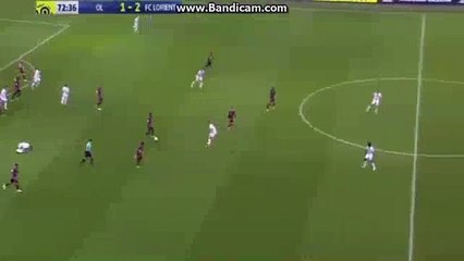 Benjamin Moukandjo Goal HD - Lyon 1-3 Lorient  08.04.2017 HD